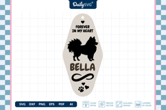 Memorial Dog Keychain SVG Product Image 3