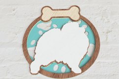 Layered Pomeranian Spitz Laser Cut File| Dog SVG Product Image 4