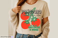 Tomato Trendy Hand Drawn PNG Sublimation Product Image 2