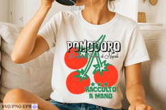 Tomato Trendy Hand Drawn PNG Sublimation Product Image 3