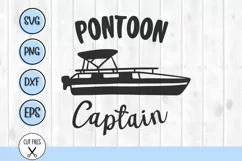 pontoon captain svg