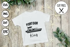 pontoon king svg