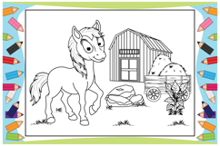 Coloring Cute Animal Cartoon For Kids Product Image 10
