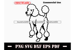 Poodle Dog Butt SVG PNG DXF EPS PDF Product Image 1