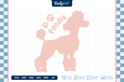 Dog Breed Silhouette Poodle SVG Product Image 3