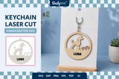 My Dog Keychain SVG Product Image 1