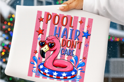 Pool Hair Dont Care Sublimation PNG Product Image 4