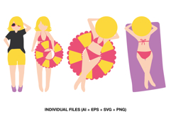 Pool Birthday Decorations Clipart Summer Party Supplies