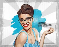 Editable Photoshop Pop Art Template Product Image 11