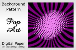Pop Art Digital Scrapbook Paper and Sublimation Background