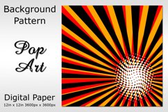 Pop Art Digital Scrapbook Paper and Sublimation Background