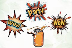 Pop-Art Man Sublimation Clipart Product Image 2