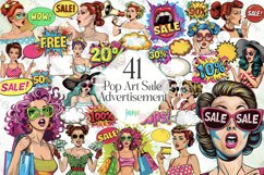 Pop Art Sale Advertisement Sublimation Bundle Product Image 1