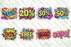 Pop Art Sale Advertisement Sublimation Bundle Product Image 2