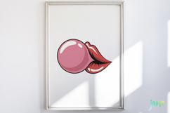Pop Art Valentine PNG Sublimation Product Image 2