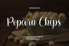 Popcorn Chips Font Product Image 1