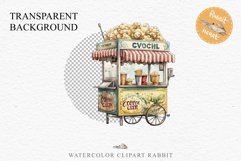 Popcorn Stand Shop Food Truck Clipart Scrapbooking PNG ImageTransparent Print for invitation shirt designs sublimation printable nursery wall scrapbooking art popcorn clipart, food truck watercolor png, cinema movie junk food journal, nursery art scrapboo