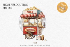 popcorn clipart, food truck watercolor png, cinema movie junk food journal, nursery art scrapbooking Stand Shop Food Truck Clipart Scrapbooking PNG ImageTransparent Print for invitation shirt designs sublimation printable nursery wall scrapbooking art