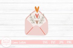 Love Letter Clipart Sticker | Valentine Clipart Sticker Product Image 1