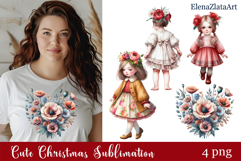 Poppy clipart, Watercolor floral clipart, Bouquets Product Image 1