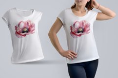 Poppy clipart, Watercolor floral clipart, Bouquets Product Image 6