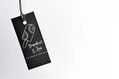 Popsicle White Doodles | Hand Drawn Ice Cream | Frozen Treat Product Image 7
