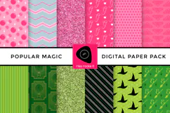 Popular Magic Digital Paper Patterns Product Image 1