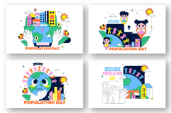 10 World Population Day Illustration Product Image 3
