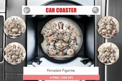 Car Coaster Porcelain Figurine Product Image 1