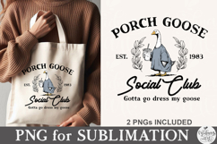 Porch Goose Social Club Png Product Image 3
