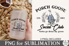 Porch Goose Social Club Png Product Image 5