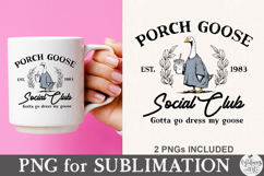 Porch Goose Social Club Png Product Image 1