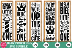 Baby porch sign svg Bundle Funny Quotes Design Baby Quotes Product Image 1