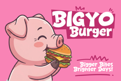 Porky Bold - Cozy &amp; Display Font Product Image 2