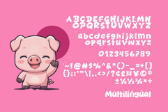 Porky Bold - Cozy &amp; Display Font Product Image 6