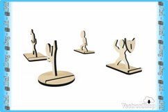 Cell phone holder / cell phone desktop organizer / laser art Product Image 4