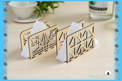 Napkin holder, Table napkin holder - Decorative template Product Image 1