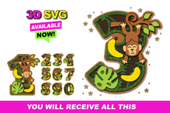 Monkey Numbers Product Image 1