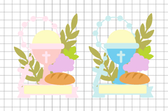 First Communion topper 3D SVG Product Image 2