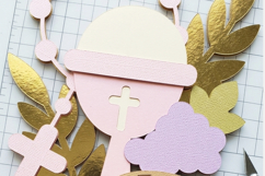 First Communion topper 3D SVG Product Image 4