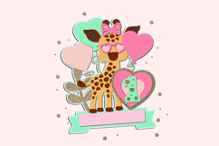 Giraffe Cake Topper 3D SVG Product Image 4