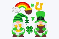 St Patrick&#039;s Day Numbers and Elements 3D SVG Product Image 6