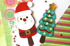 Christmas ice cream Elements 3D SVG and Clipart Product Image 5