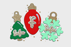 christmas ornament 3D SVG Product Image 4