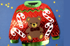 Cute Ugly Sweater 3D SVG Product Image 5