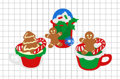 Christmas Cute Mug Shaker 3D SVG Product Image 2