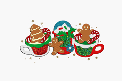 Christmas Cute Mug Shaker 3D SVG Product Image 4
