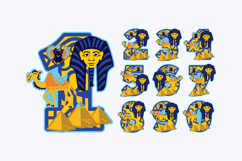 Egypt Numbers 3D SVG Product Image 2