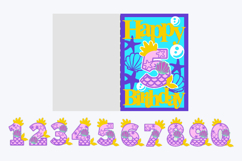 Happy Birthday card Mermaid Product Image 3