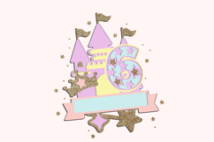 Castle Cake Topper 3D SVG Product Image 4